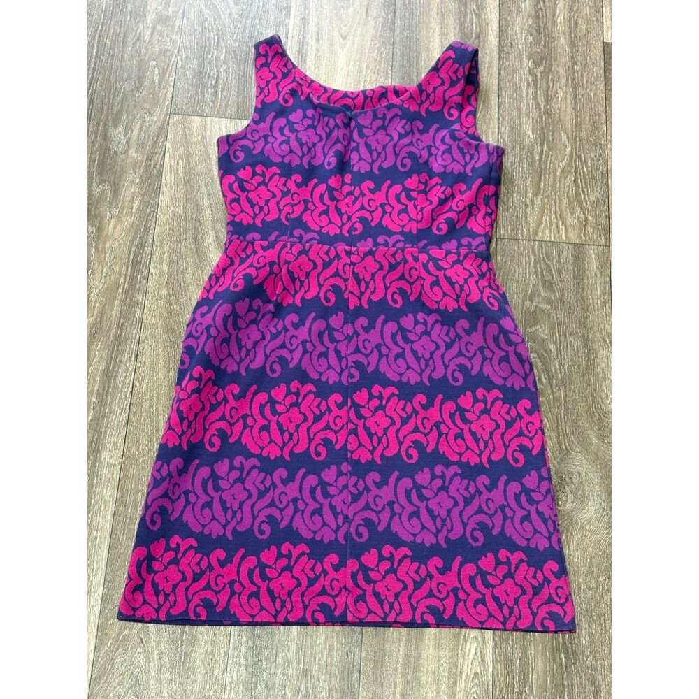 Lilly Pulitzer Pink and Purple Midi Dress - Picture 4 of 8